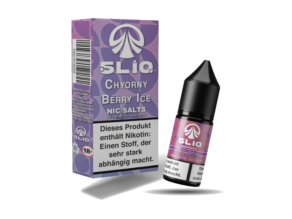 5LIQ - Nikotinsalz Liquid 20 mg/ml - Chyorny Berry