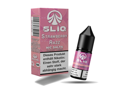 5LIQ - Nikotinsalz Liquid 20 mg/ml - Strawberry Razz