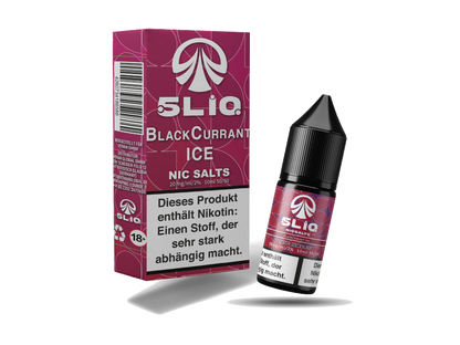 5LIQ - Nikotinsalz Liquid 20 mg/ml - Blackcurrant Ice