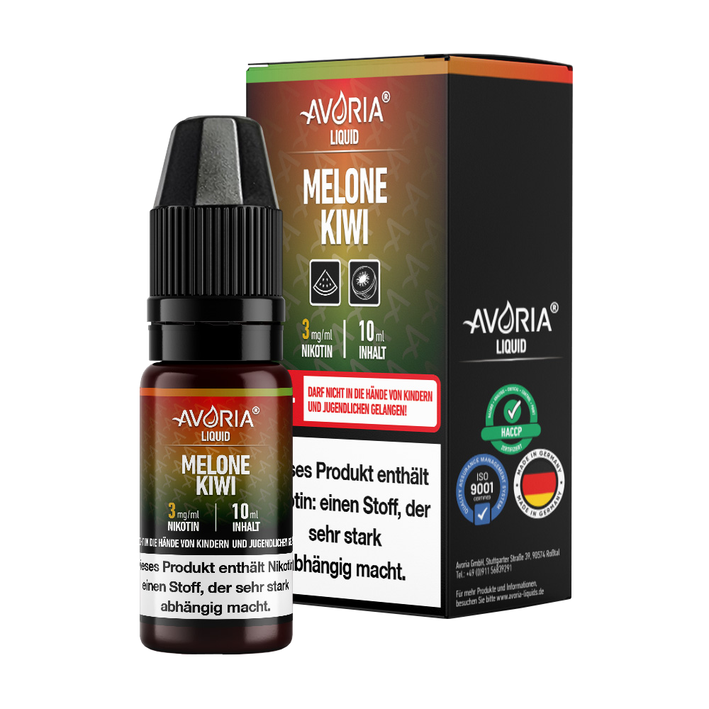 Avoria - E-Zigaretten Liquid - Melone-Kiwi