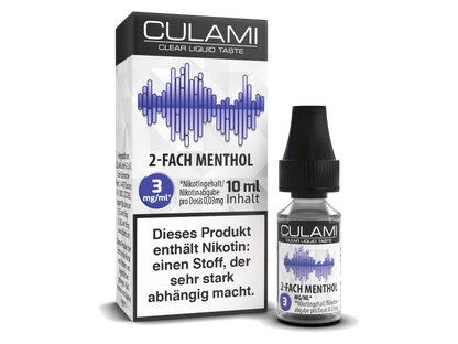 Culami - Liquids - 2-Fach Menthol