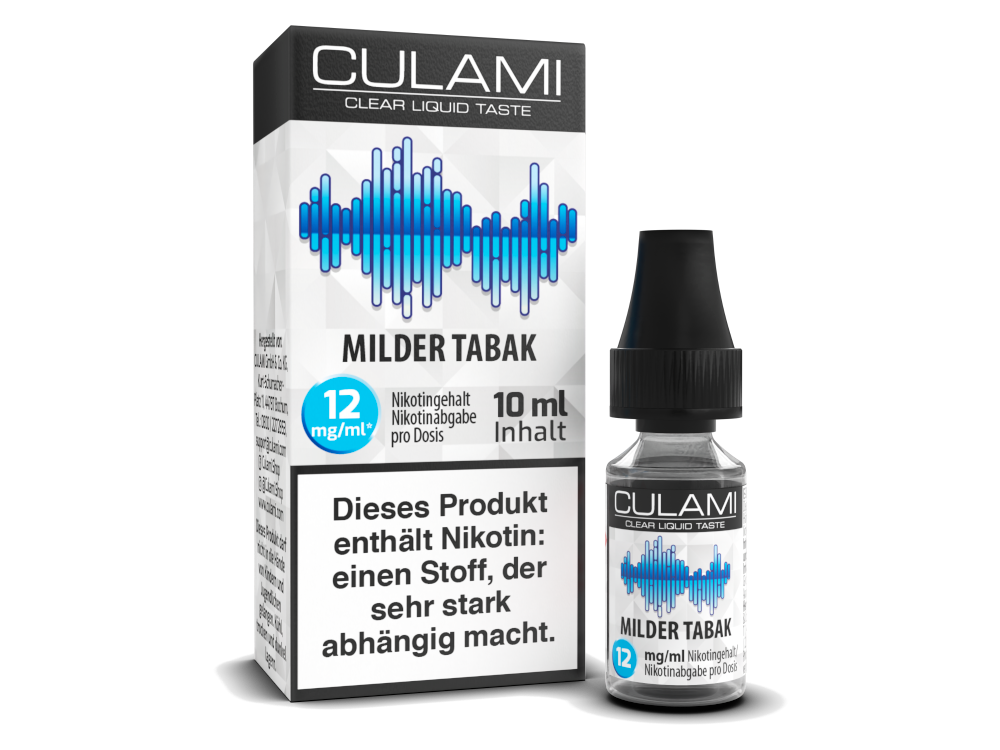 Culami - Liquids - Milder Tabak