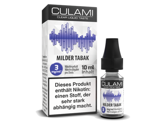 Culami - Liquids - Milder Tabak