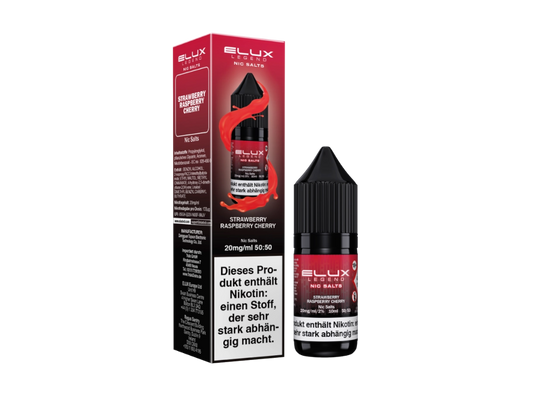 Elux - Nikotinsalz Liquid  - Strawberry Raspberry Cherry