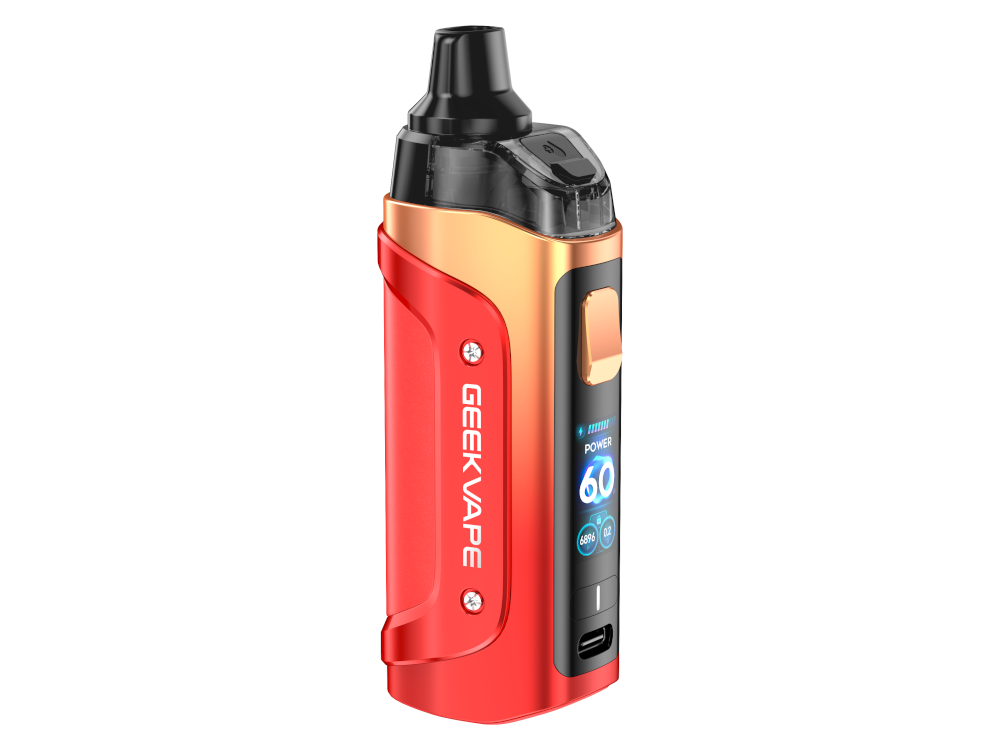 GeekVape - Aegis Boost 3 E-Zigaretten Set, Ansicht der stufenlos regelbaren Top Airflow für individuelles Dampferlebnis.