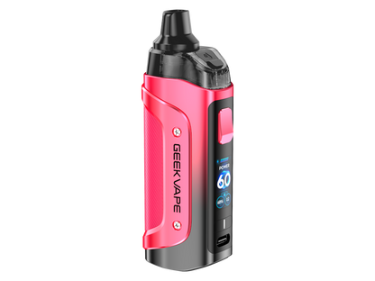 GeekVape - Aegis Boost 3 E-Zigaretten Set präsentiert mit 0,96 Zoll Display, das alle wichtigen Informationen für Dampfer anzeigt.