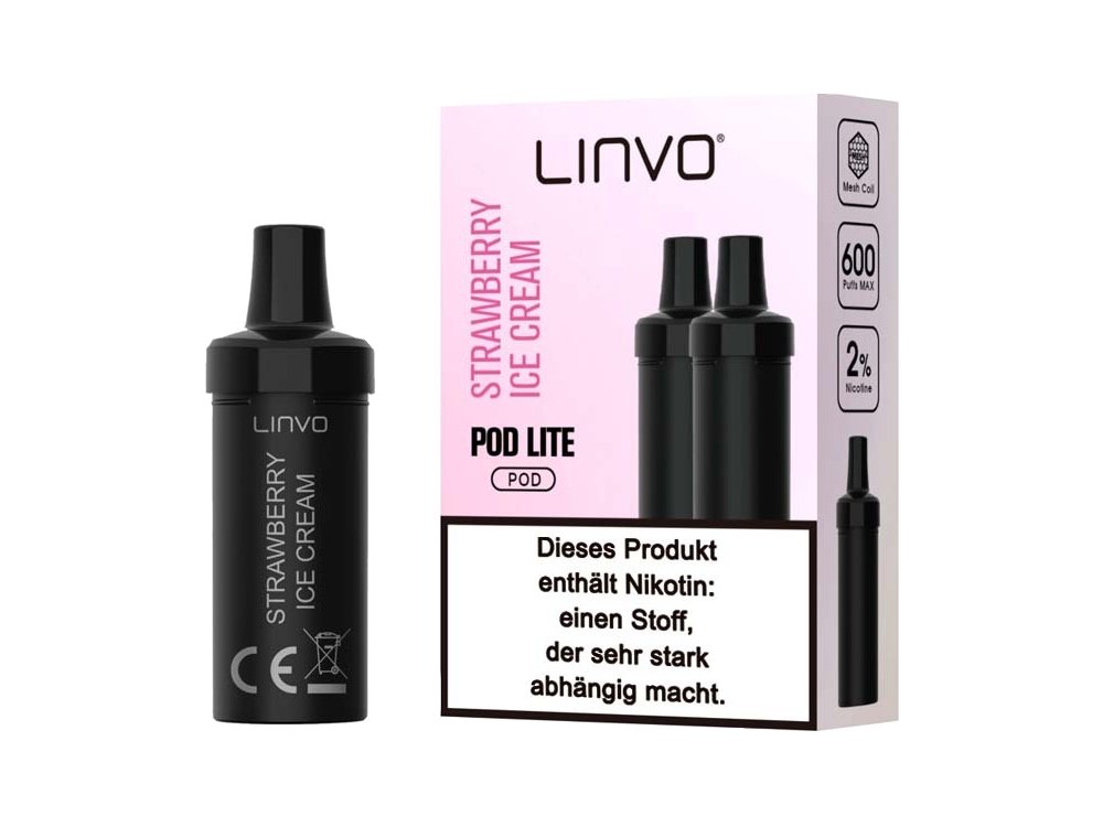 Linvo - Pod Lite Cartridge (2 Stück pro Packung)