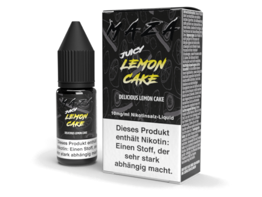 MaZa - Lemon Cake - Nikotinsalz Liquid