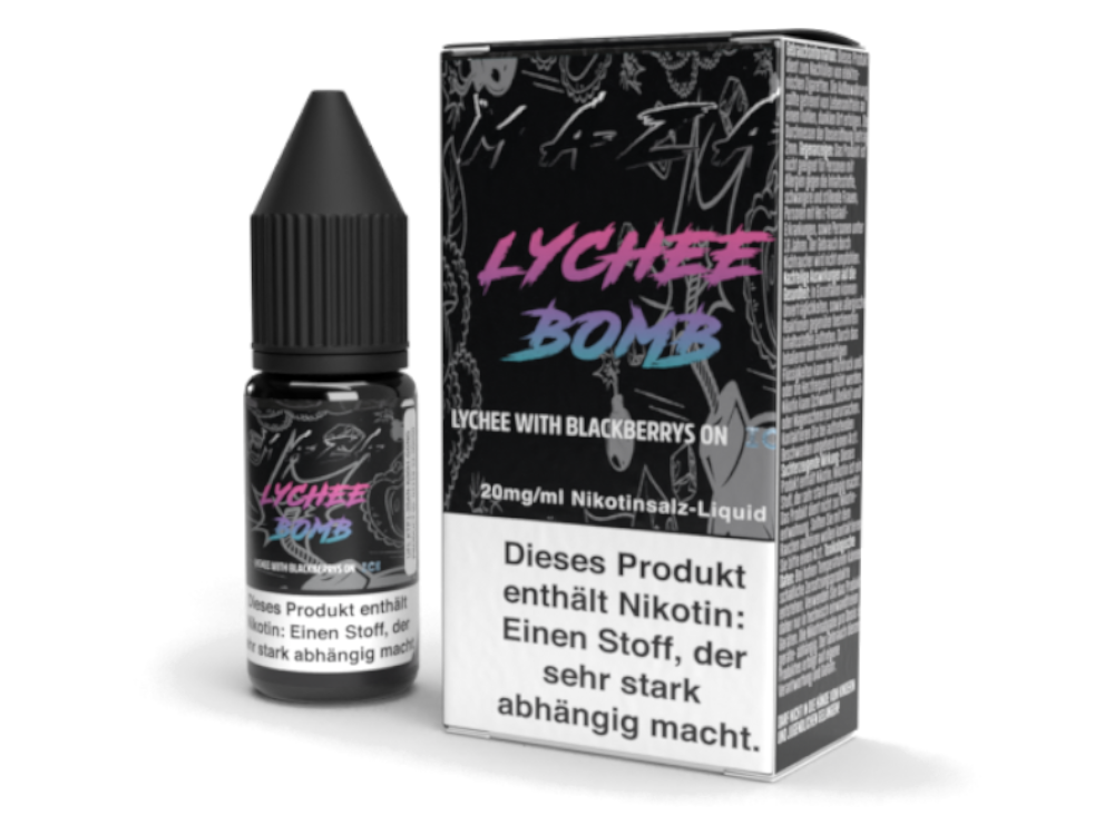 MaZa - Lychee Bomb - Nikotinsalz Liquid