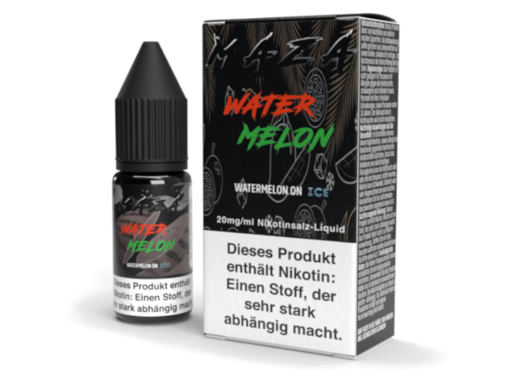 MaZa - Watermelon Ice - Nikotinsalz Liquid