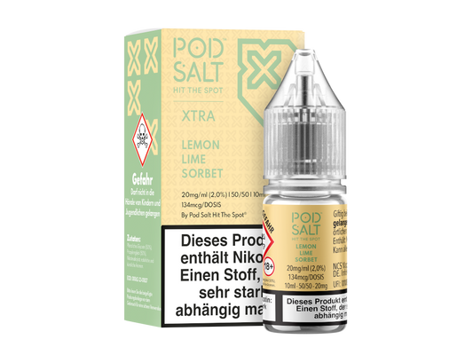 Pod Salt X - Nikotinsalz Liquid  - Lemon Lime Sorbet