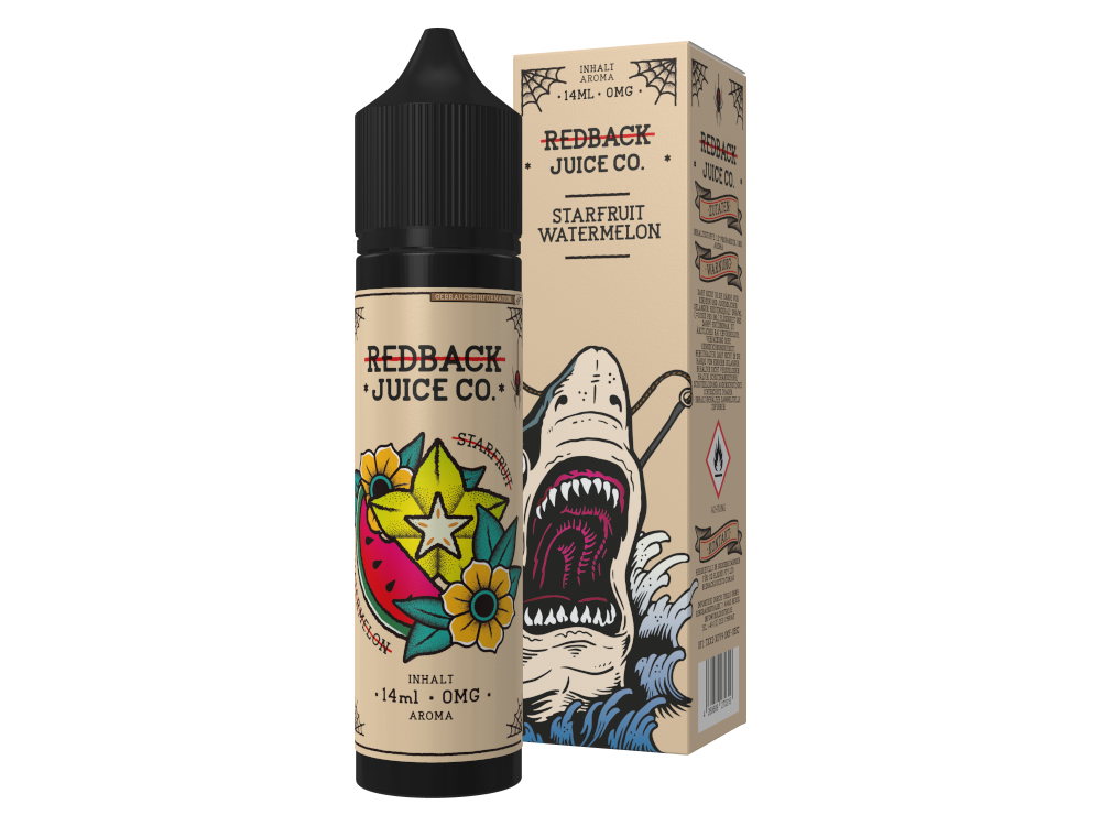 Redback Juice Co. - Longfill Starfruit Watermelon 14 ml