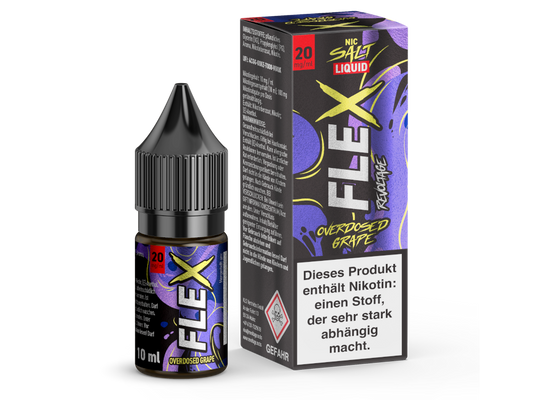 Revoltage - FLEX Nikotinsalz Liquid - Grape