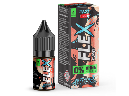 Revoltage - FLEX Nikotinsalz Liquid - Peach Ice Tea