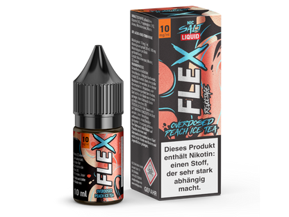 Revoltage - FLEX Nikotinsalz Liquid - Peach Ice Tea