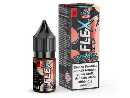 Revoltage - FLEX Nikotinsalz Liquid - Peach Ice Tea