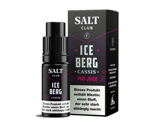 Salt Club - Flavorist Iceberg - Nikotinsalz Liquid - Cassis