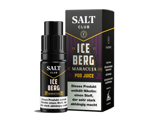 Salt Club - Flavorist Iceberg - Nikotinsalz Liquid - Maracuja