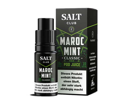 Salt Club - Flavorist Maroc Mint - Nikotinsalz Liquid - Classic