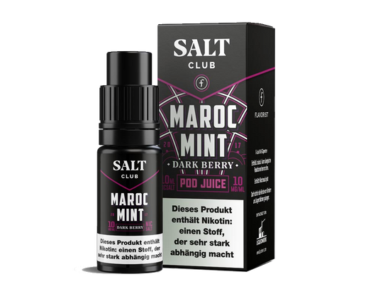 Salt Club - Flavorist Maroc Mint - Nikotinsalz Liquid - Dark Berry