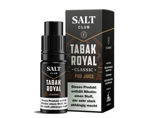 Salt Club - Flavorist Tabak Royal - Nikotinsalz Liquid - Classic