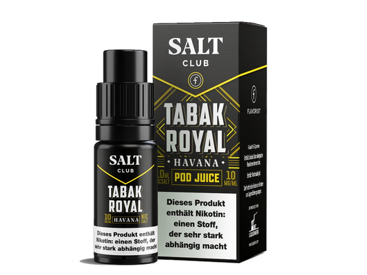 Salt Club - Flavorist Tabak Royal - Nikotinsalz Liquid - Havana