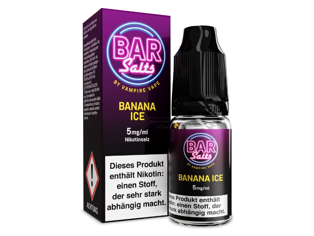 Vampire Vape - Bar Salts - Nikotinsalz Liquid - Banana Ice