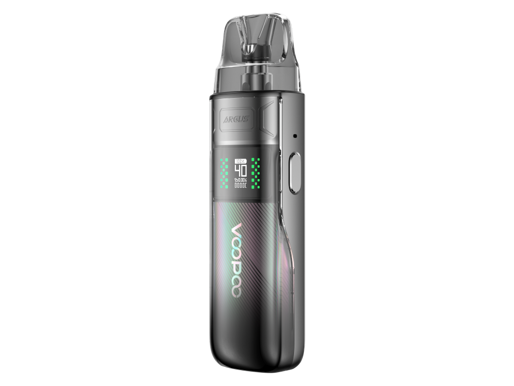 VooPoo Argus E40 Pod-System mit 40 Watt, 1800mAh, 4,5ml, detaillierte Ansicht der USB-C-Ladeanschluss.