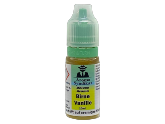 Aroma Syndikat -  Deluxe - Aromen 10 ml - Birne Vanille