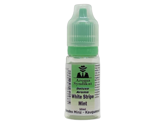 Aroma Syndikat -  Deluxe - Aromen 10 ml - White Stripe Mint