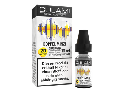 Culami - Nikotinsalz Liquid - Doppel Minze