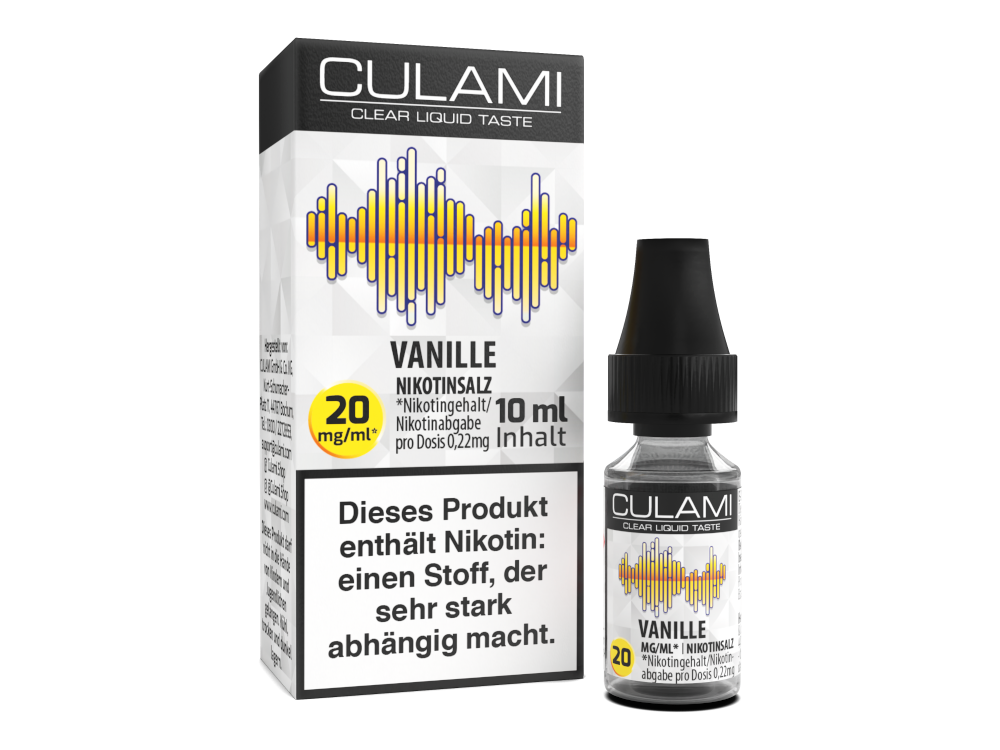 Culami - Nikotinsalz Liquid - Vanille