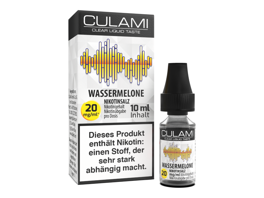 Culami - Nikotinsalz Liquid - Wassermelone