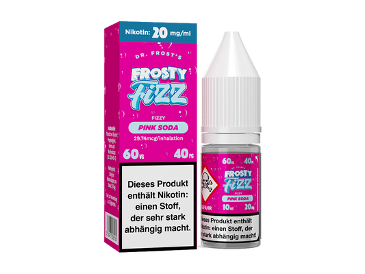 Dr. Frost - Frosty Fizz - Blue Slush - Nikotinsalz Liquid - Pink Soda