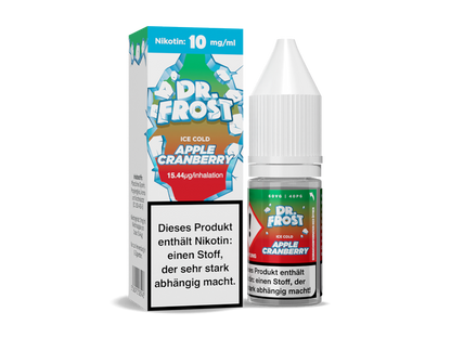 Dr. Frost - Ice Cold - Nikotinsalz Liquid - Apple Cranberry