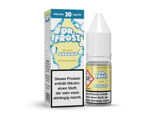 Dr. Frost - Ice Cold - Nikotinsalz Liquid - Banana