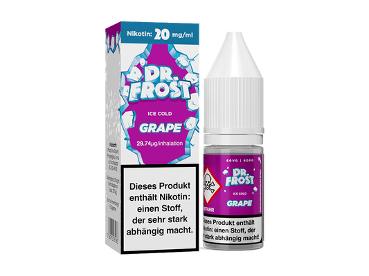 Dr. Frost - Ice Cold - Nikotinsalz Liquid - Grape