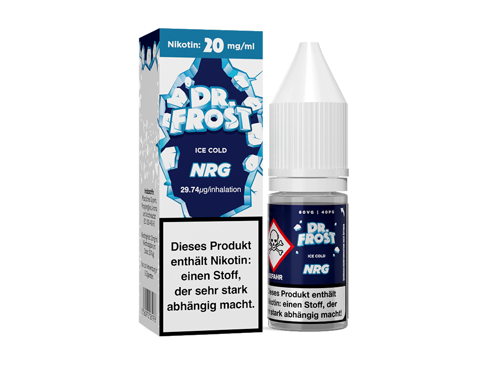 Dr. Frost - Ice Cold - Nikotinsalz Liquid - NRG