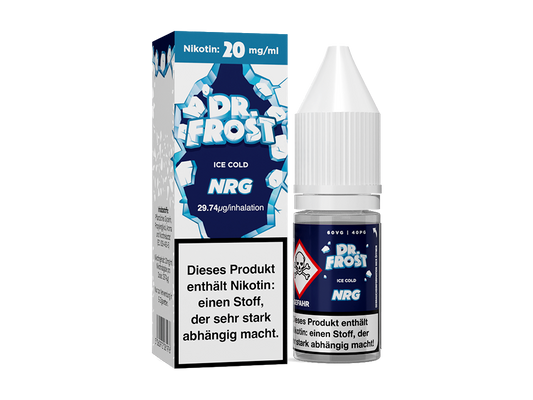 Dr. Frost - Ice Cold - Nikotinsalz Liquid - NRG