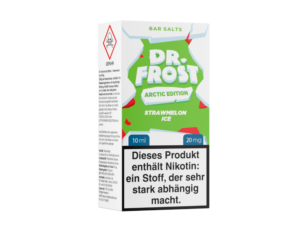 Dr. Frost - Arctic Edition - Nikotinsalz Liquid - Strawmelon Ice