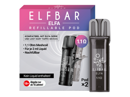 Elfbar - Elfa Leer-Pod (2 Stück pro Packung)