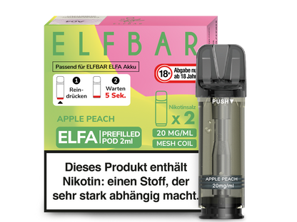 Elfbar Elfa Pod 0mg-20mg/ml (2 Stück)