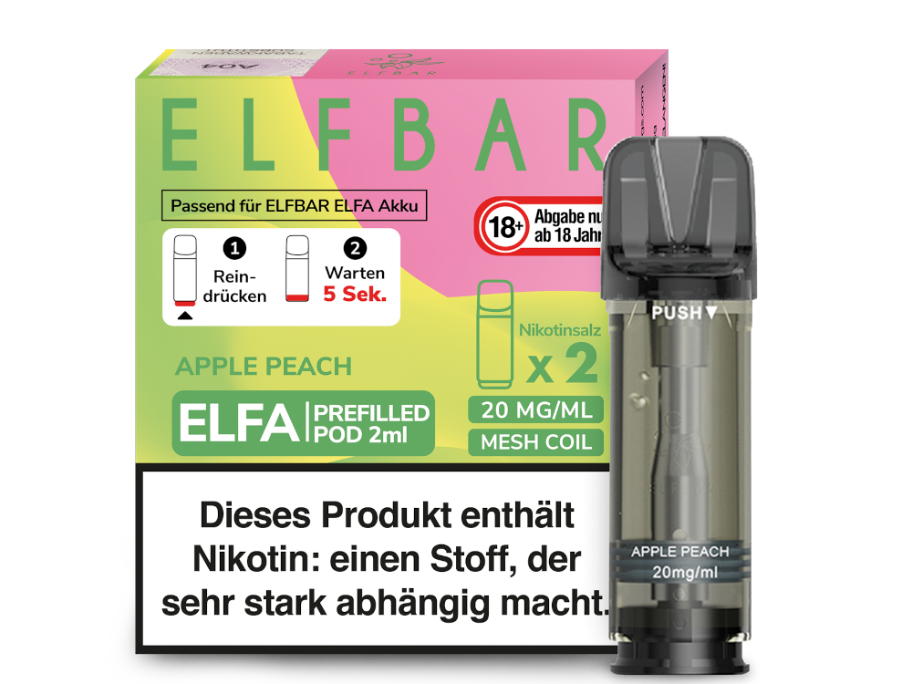 Elfbar Elfa Pod 0mg-20mg/ml (2 Stück)