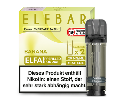 Elfbar Elfa Pod 0mg-20mg/ml (2 Stück)