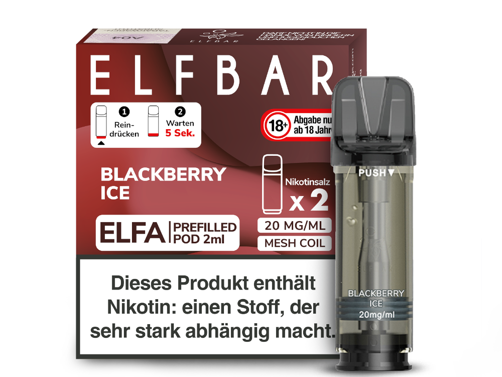 Elfbar Elfa Pod 0mg-20mg/ml (2 Stück)