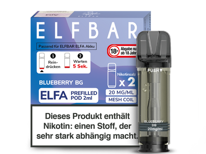 Elfbar Elfa Pod 0mg-20mg/ml (2 Stück)