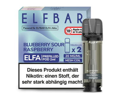 Elfbar Elfa Pod 0mg-20mg/ml (2 Stück)