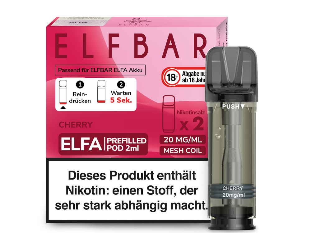 Elfbar Elfa Pod 0mg-20mg/ml (2 Stück)