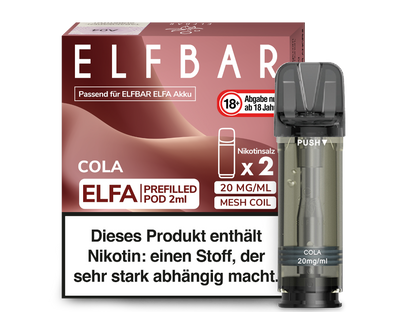 Elfbar Elfa Pod 0mg-20mg/ml (2 Stück)