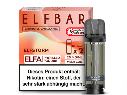 Elfbar Elfa Pod 0mg-20mg/ml (2 Stück)